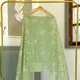 Pista__Banaras Silk Fabric 