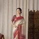 Maroon And Cream__Store of Saree