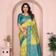 Blue & Yellow__DRASHTI FASHION