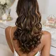 Brown with golden highlights__Waza