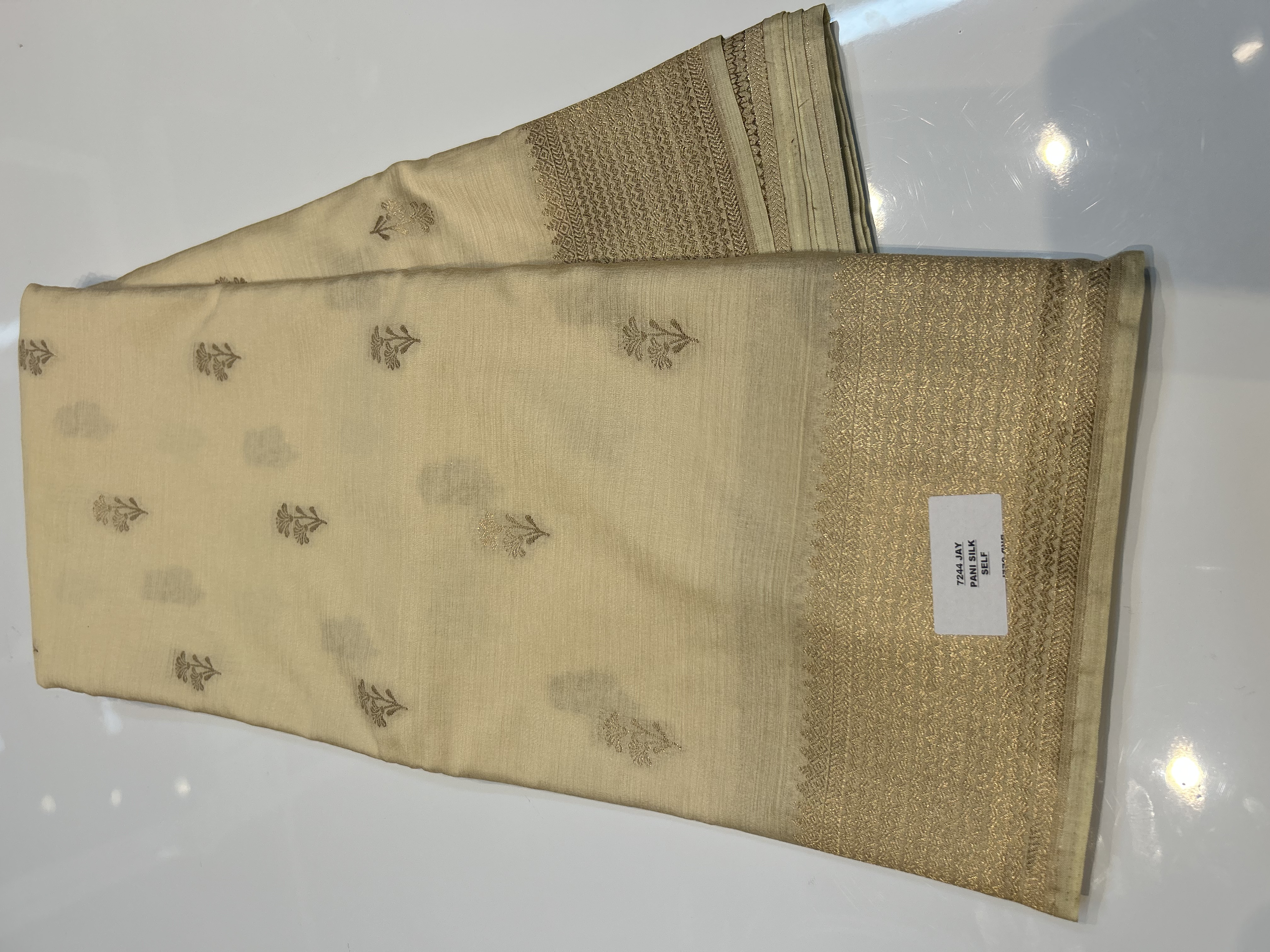 White __RANJAN SAREES