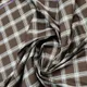 Choco Brown with White Checks__Vasutra
