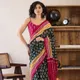 Black And Dark Pink__Kumkum Saree
