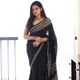 Black__Kumkum Saree