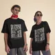 Black__Glitch Realm Tees Apparel
