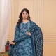 Peacock Blue__Shreevani Trendz