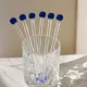 Transparent with deep blue glass accents__2ndliferecyclables