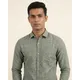 Slub Textured Olive Green__Title Trends