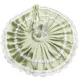 Pistachio Green Satin Poshak__AARADHYA SHRINGAR
