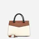 Brown / Cream__AAHANA FASHIONS