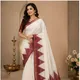 Half white and maroon__Khoj by ShopDeck