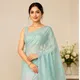 Aqua blue with pink__Siri Kamilini