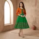 Green And Orange__Charm N Elegance
