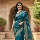 Teal Green __Radha Textiles