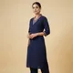 Navy Blue__Ambrish Textiles