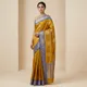 Mustard And Royal Blue__Royal Saree
