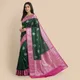 Bottle Green And Rani__Royal Saree