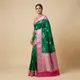 Green And Gajari__Royal Saree