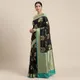 Black And Rama__Royal Saree