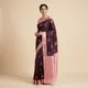 Wine And Pink__Royal Saree
