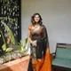 Black And Orange__Royal Saree