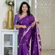 Purple__Royal Saree