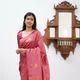 Peachish And Pink__Royal Saree