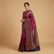 Maroon And Black__Royal Saree