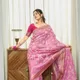 Baby Pink And Rani__Royal Saree