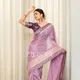 Light Pink And Wine__Royal Saree