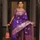 Purple__Royal Saree
