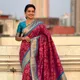 Pink And Rama__Royal Saree