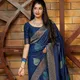 Navy Blue__Royal Saree