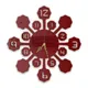 Wine Red__GoodLuck Clocks