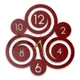 Wine Red__GoodLuck Clocks