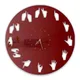 Wine Red__GoodLuck Clocks