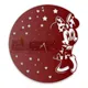 Wine Red__GoodLuck Clocks