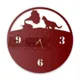 Wine Red__GoodLuck Clocks