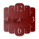 Wine Red__GoodLuck Clocks