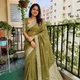 Emerald green__Vaishagri - The Fashion Edits