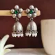 Antique Silver And Green__HOUSE OF TIARA