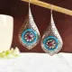 Antique Silver And Blue__HOUSE OF TIARA