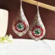 Antique Silver And Red__HOUSE OF TIARA