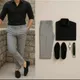 Black And Grey__KHODIYAR MEN'S WEAR