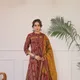 Marron__LAKSHITA KURTI