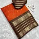 Rust Orange__SAREE QUEENS
