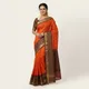 Rust Orange__SAREE QUEENS