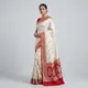 Off White__SAREE QUEENS
