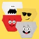 White, Grey, Red And Yellow__Nusyl