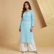 Blue__Chikankari Closet